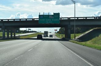 I-20/49 west at I-220/LA 3132 - Shreveport, LA