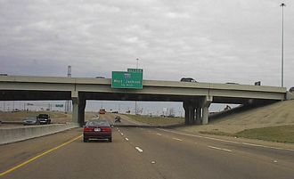 I-55 north at I-220 - Jackson, MS