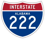 Interstate 222 Alabama