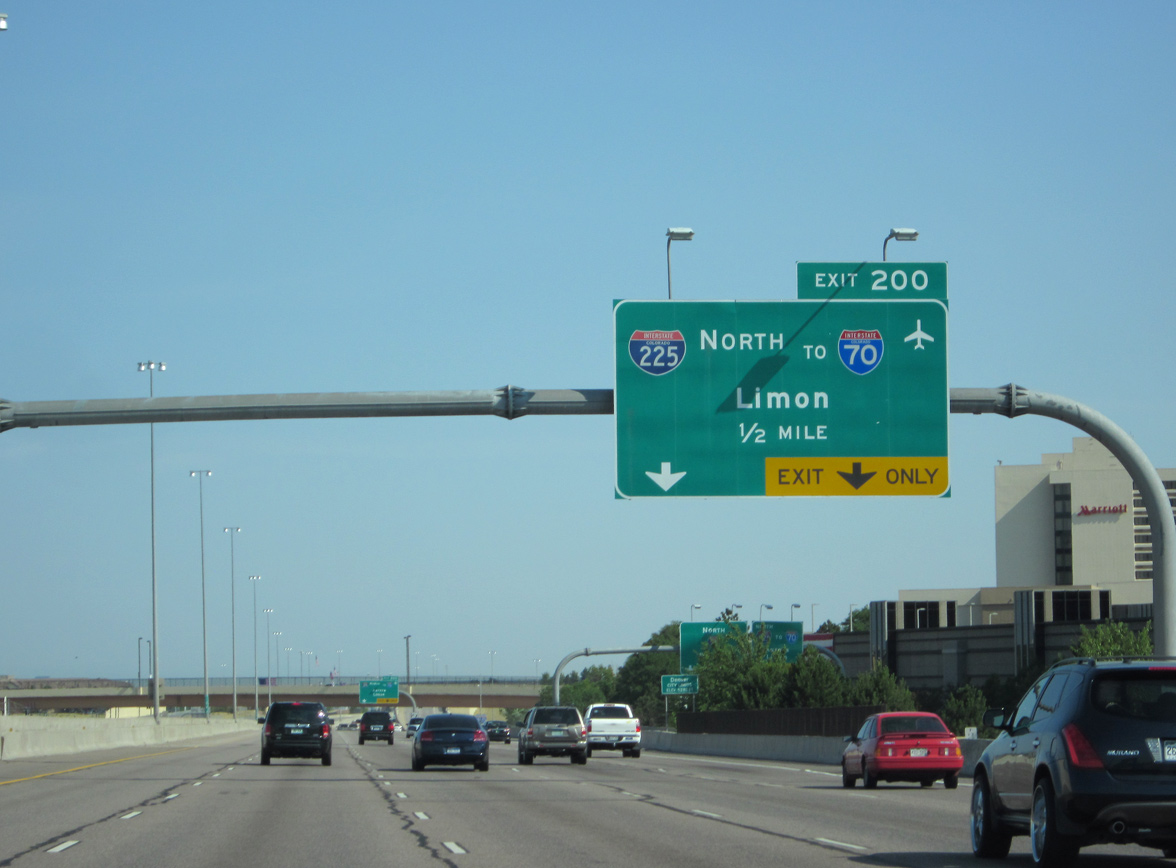 I-25 north at I-225 - Denver, CO