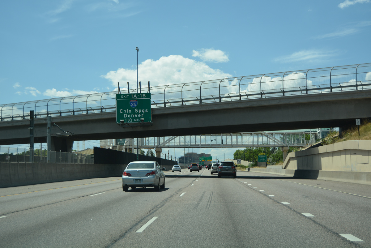 I-225 south at I-25 - Denver, CO