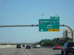 I-25 north at I-225 - Denver, CO