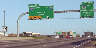 I-225 south at I-25 - 2001