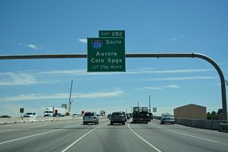 I-70 east at I-225 - Denver, CO