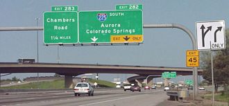 I-70 east at I-225 - 2001