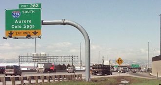 I-70 west at I-225 - 2001