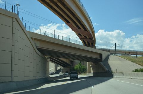 I-225 south at I-25 - Denver, CO