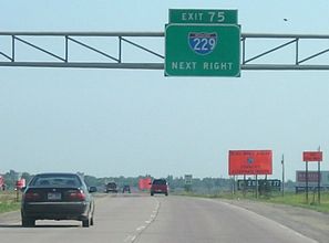 I-29 north at I-229 - 2006