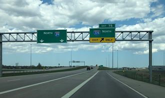 I-29 north at I-229 - Sioux Falls, SD