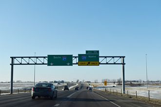 I-29 south at I-229 - Sioux Falls, SD