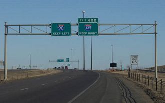 I-90 east at I-229 - 2002