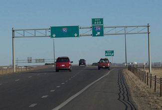 I-90 east at I-229 - 2002