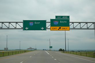 I-90 east at I-229 - Sioux Falls, SD