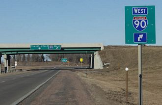 I-229 north at I-90/CR 125 - 2002