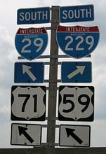 US 59/71 south at I-29/229 - 2006
