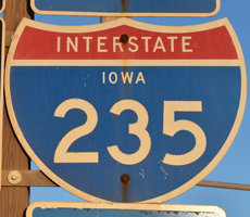 US 6 east at I-235 - Des Moines, IA
