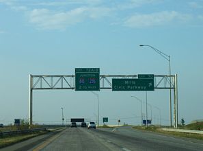 I-35 north at I-80/235 - 2005