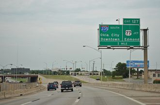 I-44 east at I-235/US 77 - 2012