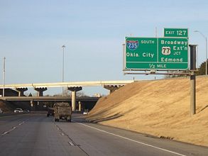 I-44 west at I-235/US 77 - 2005