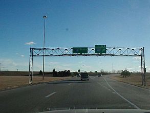 I-135/US 81/K-15 south at I-235/K-96-254 - 2002