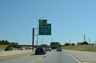 I-235/US 77 south at I-35/40 - Oklahoma City, OK