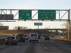 I-235 south at I-44/N 50th St - 2005