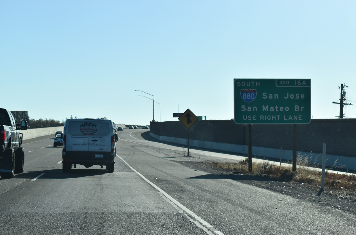 I-238 north at I-880
