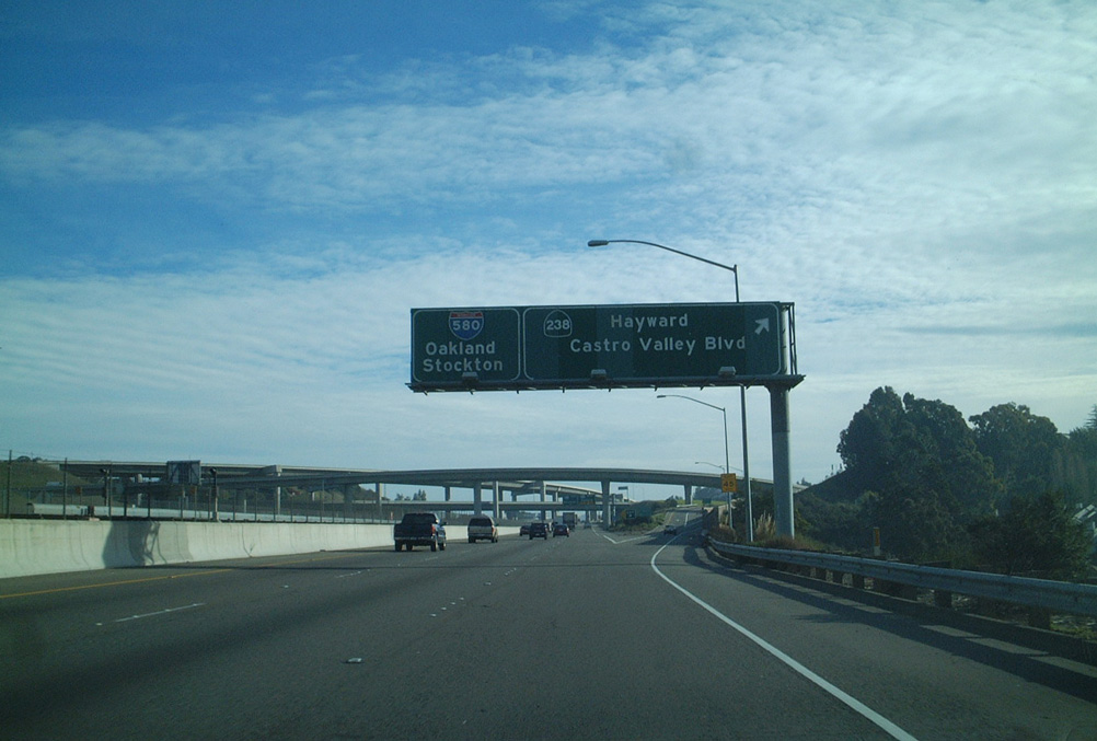 I-238 south at SR 238 - 2001