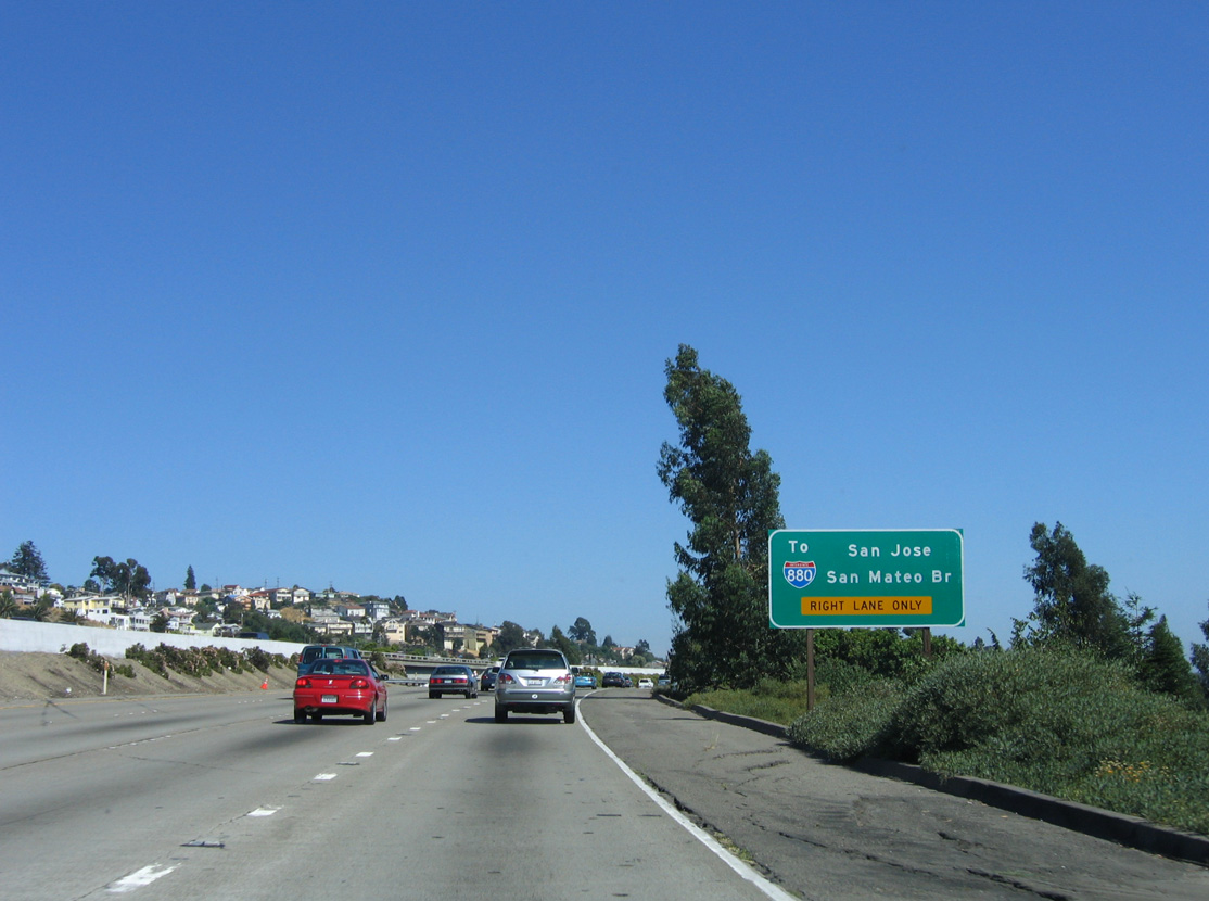 I-580 east at I-238