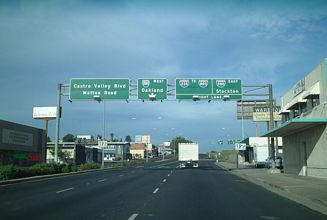 SR 238 north at I-238 - 2001