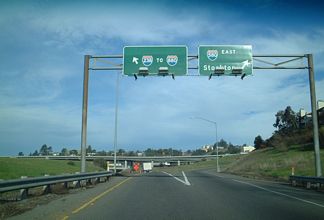 SR 238 north at I-238 - 2001