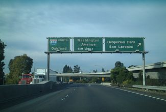 I-238 north at I-880 - 2001