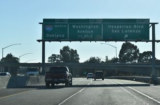 I-238 north at I-880