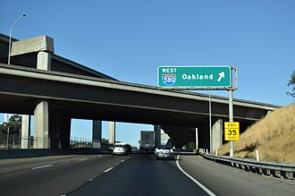I-238 south at I-580