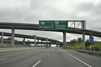 I-238 south at I-580 - Ashland, CA