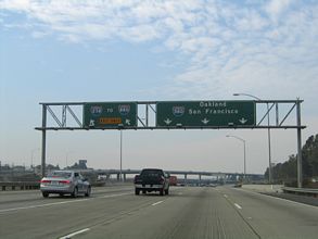 I-580 west at I-238 - 2004