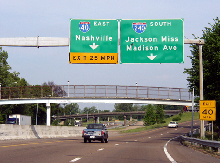 I-40 east at I-240 - 2003
