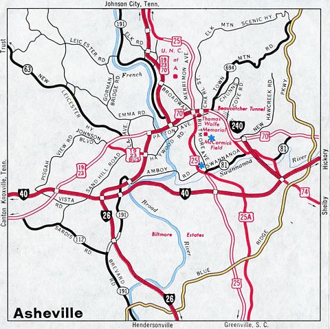 Asheville, NC - 1980