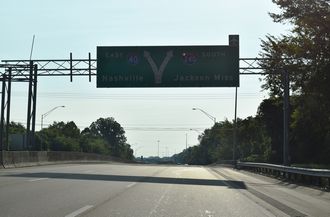 I-40 east at I-240 - Memphis, TN