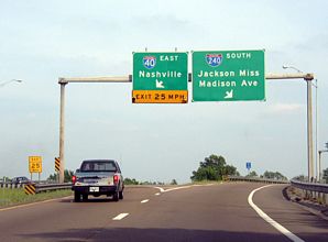 I-40 east at I-240 - 2003
