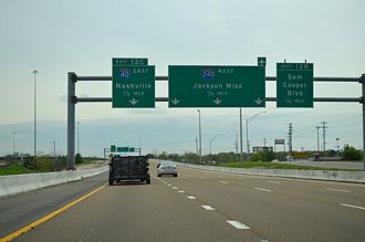 I-40 east at I-240 - 2013