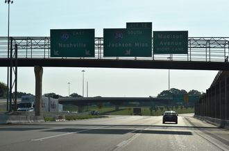 I-40 east at I-240 - Memphis, TN