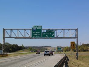 I-40/US 270/SH 3 west at I-240 - 2003