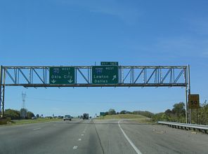 I-40/US 270/SH 3 west at I-240 - 2003