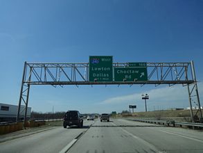 I-40/US 270/SH 3 west at I-240 - 2014