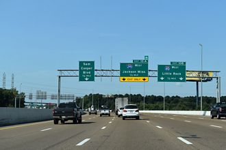 I-40 west at I-240/Sam Cooper Bl - Memphis, TN
