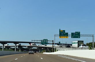 I-40 west at I-240/Sam Cooper Bl - Memphis, TN