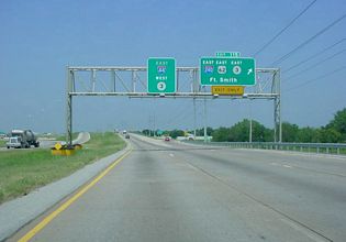 I-44/US 62 east at I-240/SH 3 - 2002