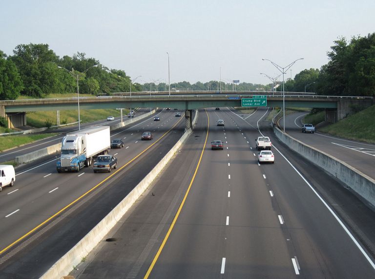 I-240 at Crump Boulevard - Memphis, TN