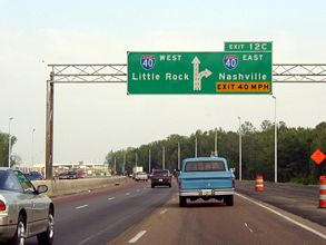 I-240 east at I-40/Sam Cooper Bl - 2003